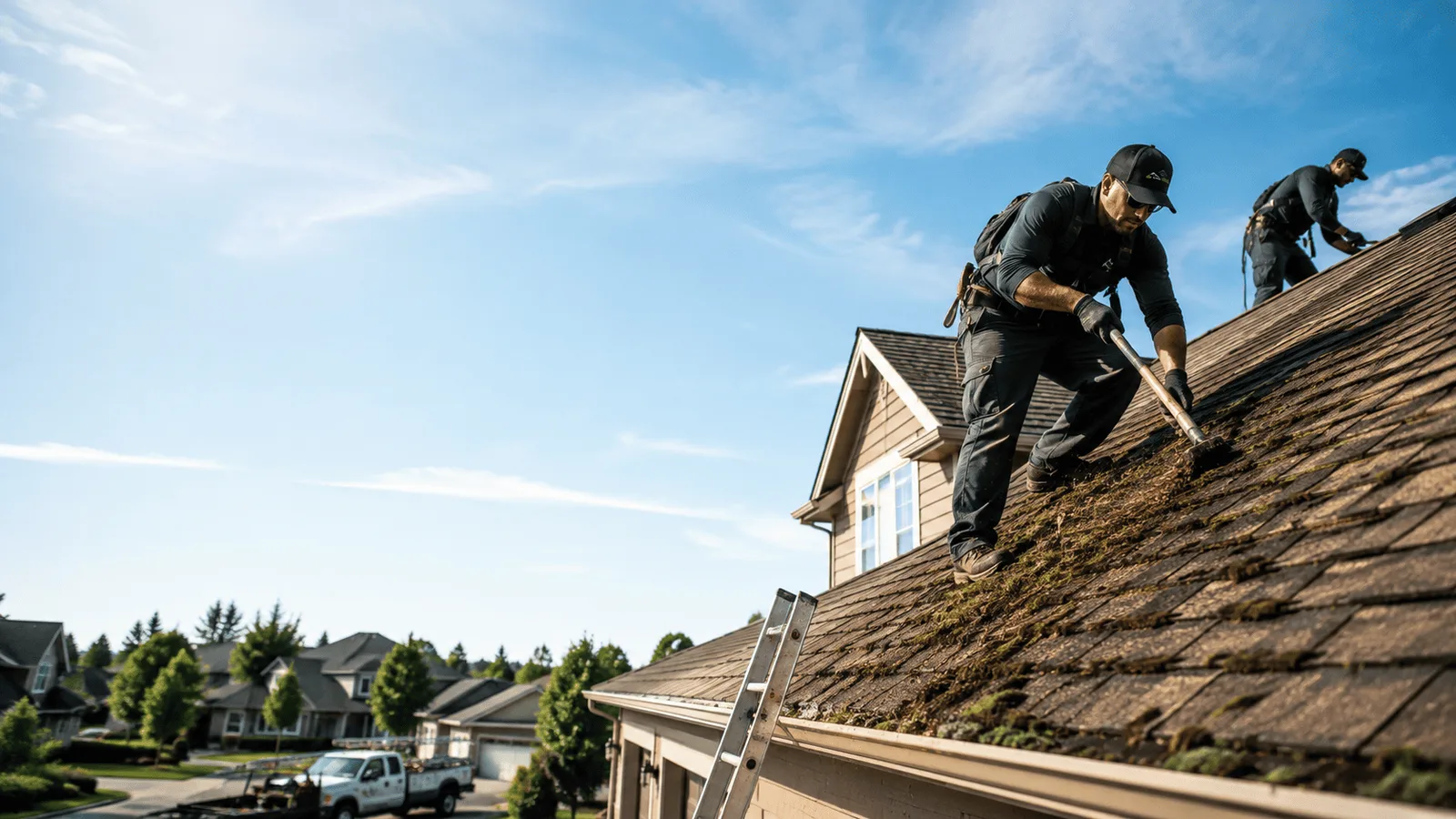 Roof Moss Removal in Cotton Valley, LA near me